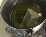 なめこ、ほうれん草、油揚げの味噌汁作り方2写真