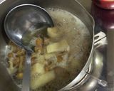 なめこ、ほうれん草、油揚げの味噌汁作り方12写真