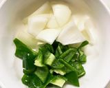 レンジ肉無チクワ味噌クリーム味野菜炒め作り方6写真