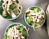 レンジ肉無チクワ味噌クリーム味野菜炒め作り方10写真
