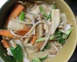 レンジ肉無チクワ味噌クリーム味野菜炒め作り方18写真