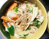 レンジ肉無チクワ味噌クリーム味野菜炒め作り方19写真