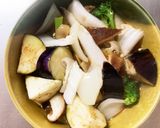 根菜茄子肉無オイさっぱり煮味温野菜サラダ作り方15写真