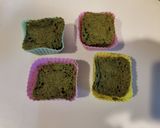 小麦粉不使用！きな粉とバナナの蒸しケーキ作り方4写真