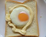ズボラ飯☆簡単エッグトースト作り方3写真