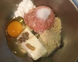 照り焼きチキンハンバーグホットサンド作り方2写真
