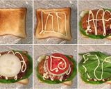 照り焼きチキンハンバーグホットサンド作り方4写真