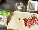 余り物炒め（豚ロースのもやし生姜炒め）作り方1写真