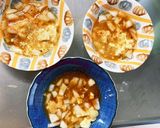 レンジ肉無し和風ジャージャー麺味野菜炒め作り方5写真