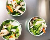 レンジ肉無し和風ジャージャー麺味野菜炒め作り方12写真