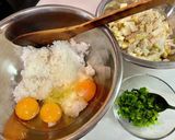 筍と紫蘇の実漬けの炒飯作り方1写真