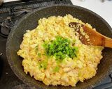 筍と紫蘇の実漬けの炒飯作り方5写真