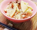 簡単☆絶品 たけのこ&牛肉の炊き込みご飯作り方11写真
