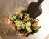 ベビーホタテからし酢味噌作り方3写真