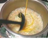 ふわとろ卵とオートミール作り方4写真