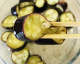 揚げなすの豆板醤漬け♪レンジで簡単♪作り方4写真