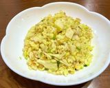 筍と紫蘇の実漬けの炒飯作り方7写真