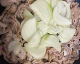 みりん粕入り豚こまの味噌炒め作り方3写真