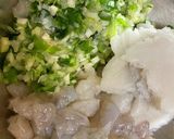 すり身とエビとネギの水餃子作り方4写真