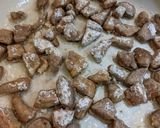 レバーとポテトの揚げ煮（甘味噌味）作り方13写真