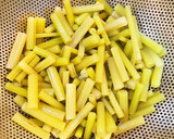 ふきとさつま揚げの炒め煮作り方1写真