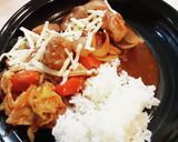 チキンのキャベツのトマト煮作り方6写真