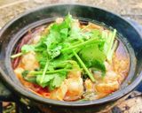 トムヤムもつ鍋＆〆素麺(キャンプver)作り方17写真