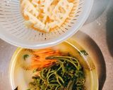 わらびと筍のかき揚げ作り方1写真