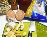 ずぼらハンバーグ作り方1写真
