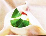 〜餃子の皮でシカゴピザ風〜作り方5写真