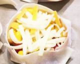 〜餃子の皮でシカゴピザ風〜作り方6写真