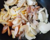 パセリジェノベーゼソースタケノコパスタ作り方3写真