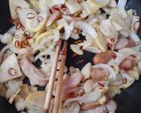 パセリジェノベーゼソースタケノコパスタ作り方4写真