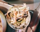 わらびと筍のかき揚げ作り方4写真