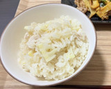 たけのこと鶏肉の炊き込みご飯作り方4写真