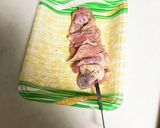 鶏の串焼き☆山椒と蒲焼きのたれがけ作り方1写真