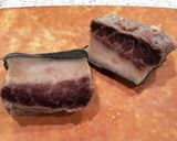 鯨のベーコン（ミンククジラの畝須）作り方9写真