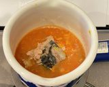 簡単！サバ缶ミネストローネ！作り方1写真