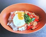 豆富そぼろガバオライス作り方14写真