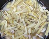 鉄鍋でたけのこごはん作り方3写真
