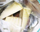 旬の筍で タケノコご飯作り方3写真