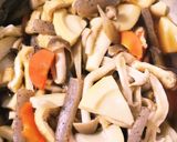 旬の筍で タケノコご飯作り方7写真