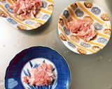 簡単キムチ焼き冷麺味豚こま大根青椒肉絲風作り方2写真