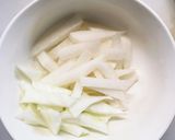 簡単キムチ焼き冷麺味豚こま大根青椒肉絲風作り方6写真