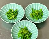 すぐ出来る！料亭の味＊菜の花のおひたし作り方6写真