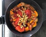 カボチャと豆の煮込みワンポット(ドイツ)作り方2写真