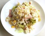 ごま油香るよ香る！レタスチャーハン☆作り方6写真