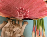 谷中生姜とエリンギの肉巻き作り方1写真