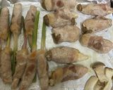 谷中生姜とエリンギの肉巻き作り方3写真