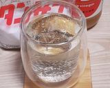 りんご酢と重曹のドリンク♡作り方5写真
